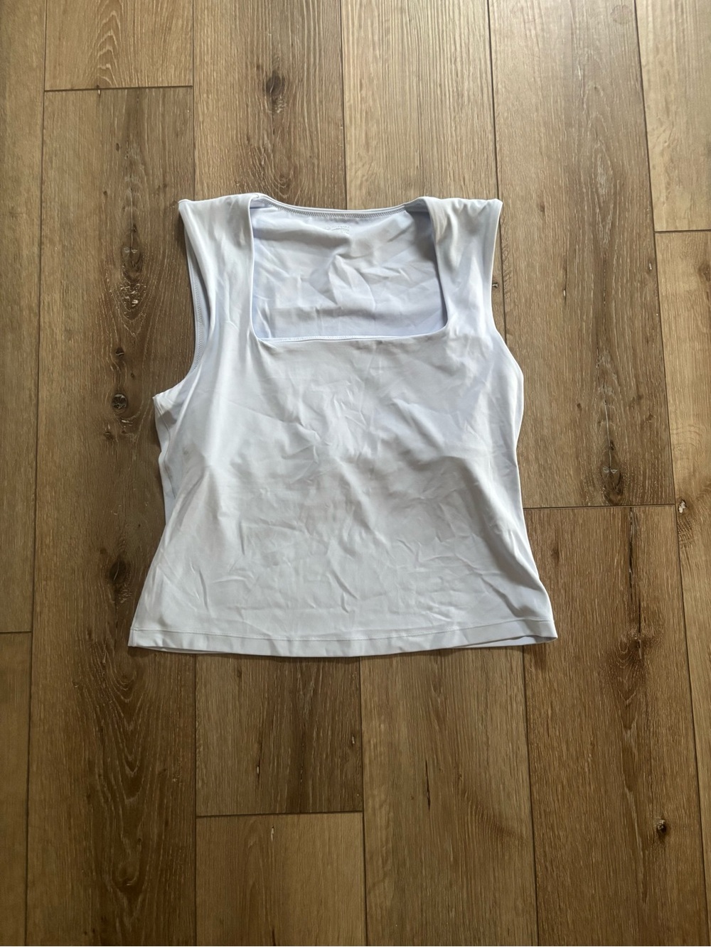 OFFLINE by Aerie Real Me Low Key Square Neck Tank Top blue xl NWT